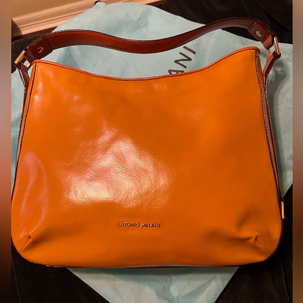 Antonio Melani NWOT, Orange/Tan Purse.